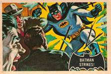 Front and back of cards 7 and 12 from the A&BC Black Bat Fan Club release