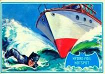 Front and back of cards 1 and 3 from the A&BC Blue Bat release