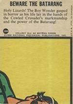 Front and back of cards 38 and 41 from the O-Pee-Chee Blue Bat release