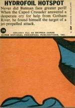 Front and back of cards 1 and 3 from the A&BC Blue Bat release