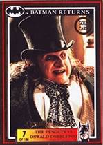 1992 Dynamic Marketing Batman Returns Gold insert set