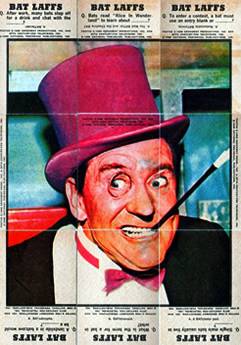 Puzzle backs of the Batt Laffs set