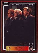 1992 Dynamic Marketing Batman Returns Gold insert set