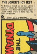 Front and back of cards 1 and 3 from the A&BC Blue Bat release