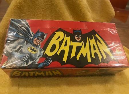 Batman cards box Topps 5-cent box first series