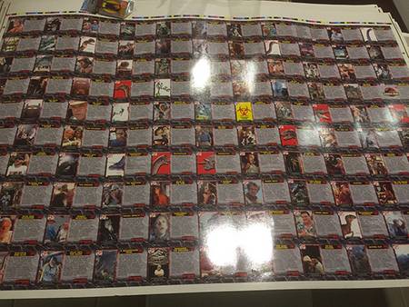 1992 Dynamic Marketing Batman Returns uncut sheets