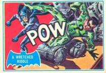 Front and back of cards 26 and 29 from the Topps Blue Bat release