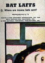 Front and backs of five of the of the Batt Laffs set