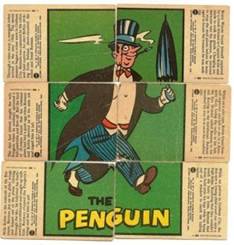 The Red Bat puzzle backs