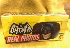 Rare Batman boxes and counter displays