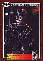1992 Dynamic Marketing Batman Returns Gold insert set