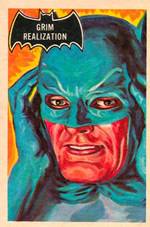 Front and back of cards 7 and 12 from the A&BC Black Bat Fan Club release