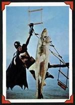 Front of two of the Riddler Back cards featuring photography from the 1966 Batman movie