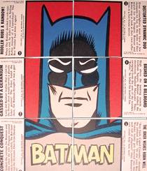 Examples of the backs of the Blue Bat cards