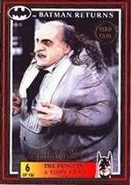 1992 Dynamic Marketing Batman Returns Gold insert set